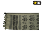 Шарф M-Tac шемаг з Тризубом Foliage Green/Black - зображення 3