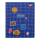 Записна книга блокнот YES Sticky mood А5 50 аркушів клітинка карт. обкладинка подвійна cпіраль (151856)