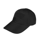 Бейсболка тактическая MIL-TEC Tactical Baseball Cap Черная - изображение 7