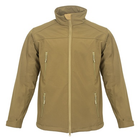 Куртка Vik-Tailor SoftShell с липучками для шевронов Coyote 58 - изображение 3
