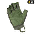 Перчатки M-Tac беспалые кожаные Assault Tactical Mk.1 Olive XL - изображение 2