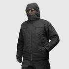 Тактична зимова куртка UATAC Black RipStop Climashield Apex L - изображение 1
