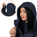 Жіноча куртка Stalker SoftShell Темно-синя (7443), XS - изображение 4