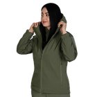 Жіноча куртка Stalker SoftShell Олива (7441), XS - изображение 1