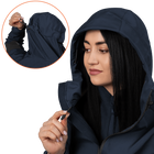 Жіноча куртка Stalker SoftShell Темно-синя (7443), L - изображение 4