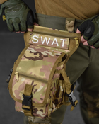 Тактическая сумка поясная на ногу swat mtk 0 - изображение 6