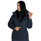 Жіноча куртка Stalker SoftShell Темно-синя (7443), XXXL - зображення 1