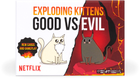 Настільна гра Asmodee Exploding Kittens Good Vs. Evil (0810083044682) - зображення 1