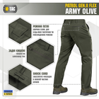 Брюки M-Tac Patrol Gen.II Flex Army Olive 34/34 - изображение 4