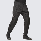 Тактичні штани UATAC Gen 5.4 Black з наколінниками S - изображение 1