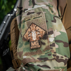 Нашивка M-Tac MG Operator PVC coyote - зображення 7