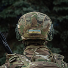 Нашивка M-Tac прапор України 25х80 Laser Cut Multicam/Yellow/Blue/GID - зображення 15