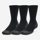 Носки Under Armour UA Performance Tech 3pk Crew Черный 3 пары XL (1379512-001 XL)