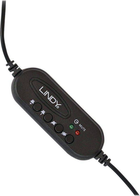 Słuchawki Lindy 42870 USB-A Black (4002888428705) - obraz 3