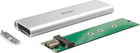 Kieszeń zewnętrzna Lindy M.2 SATA USB-C 3.2 Gen2 Enclosure Grey (4002888433327) - obraz 5