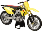 Metalowy model motocykla New-Ray Yamaha YZ450F 2015 1:12 (0093577577037) - obraz 1