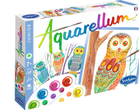 Kolorowanka SentoSphere Aquarellum Junior Owls (3373910006927) - obraz 1