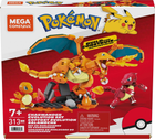 Klocki konstrukcyjne Mattel Mega Construx Pokémon Ewolucja Charmandera 313 części (0194735039364) - obraz 6
