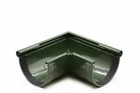 Угол желоба RainWay наружный 90° 130 мм Зеленый, RAL 6009