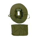 Панама Sturm Mil-Tec British Boonie Hat with Neck Flap R/S Olive XL (12326101) - зображення 7