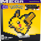 Zestaw klocków Mattel Mega Pokemon Pikachu 400 części (0194735190775) - obraz 4