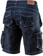 Krotkie spodenki robocze NEO Tools Denim 81-279 XL Granatowe (5907558439908) - obraz 2