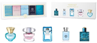 Набір мініатюр унісекс Versace Туалетна вода Dylan Turquoise 5 мл + Bright Crystal 5 мл + Man Eau Fraiche 5 мл + Eros 5 мл + Pour Homme 5 мл (8011003869404)