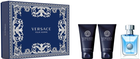 Zestaw prezentowy męski Versace Pour Homme Woda toaletowa 50 ml + Balsam po goleniu 50 ml + Żel pod prysznic 50 ml (8011003879311) - obraz 1