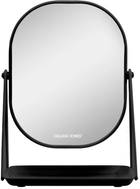 Lusterko kosmetyczne Gillian Jones Table Mirror With Tray Black (5713982011456)