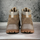Тактические Ботинки Лето Натуральная кожа Крейзи Хорс Цвет Песок размер 43 - изображение 8