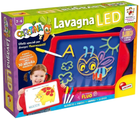 Magnetyczna tablica do rysowania Lisciani Carotina Baby Led Board z efektami świetlnymi (8008324077441)