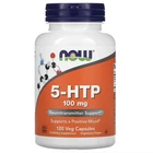 Гидрокситриптофан Now Foods 5-HTP 100 мг 60 табл