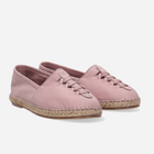 Espadryle damskie Venezia C609 37 24.2 cm Różowe (5906140383957) - obraz 4