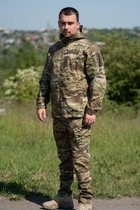 Мужская летняя Куртка Twill мультикам с липучками под шевроны 3XL - изображение 7