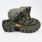 Кожаные летние ботинки OKSY TACTICAL Оlive 40 размер арт. 070112-setka - изображение 10