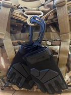 Перчатки тактичні KOMBAT UK Alpha Fingerless Tactical Gloves L 5060545657515 - зображення 9