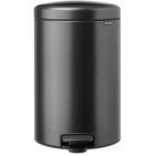 Бак для мусора с педалью Brabantia NewIcon Pedal Bin 20 л, графитовый (233500)
