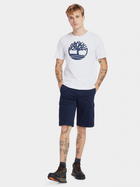 T-shirt męski bawełniany Timberland TB0A2C2R XXXL Biały (193393784739) - obraz 4