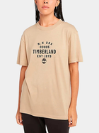 T-shirt męski bawełniany Timberland TB0A5UF7 S Beżowy (194903902681)