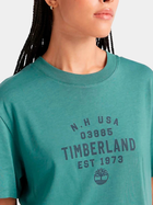 T-shirt męski bawełniany Timberland TB0A5UF7 XL Zielony (194903902575) - obraz 3