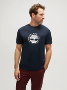 T-shirt męski Timberland TB0A65XS M Granatowy (196247706307)