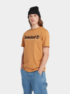 T-shirt męski bawełniany Timberland TB0A6SE1 M Beżowy (194112901857) - obraz 3