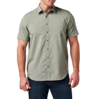 Рубашка тактическая 5.11 Tactical® Aerial Short Sleeve Shirt L Mortar - изображение 1