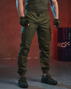 Армійські чоловічі штани на гумці Bandit XL олива (11469) - зображення 1