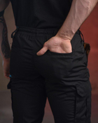 Армейские мужские штаны на резинке Bandit 2XL черные (11470) - изображение 3