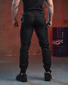 Армійські чоловічі штани на гумці Bandit 2XL чорні (11470) - зображення 7