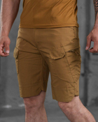 Тактичні чоловічі шорти з подовженими колінами L койот (87459) - зображення 4