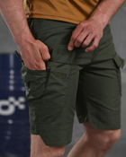 Тактичні чоловічі шорти з подовженими колінами M олива (87460) - зображення 5