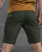 Тактические мужские шорты с удлиненными коленями M олива (87460) - изображение 6