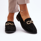 Loafersy damskie Misal 40 Czarne (5905677080698) - obraz 7